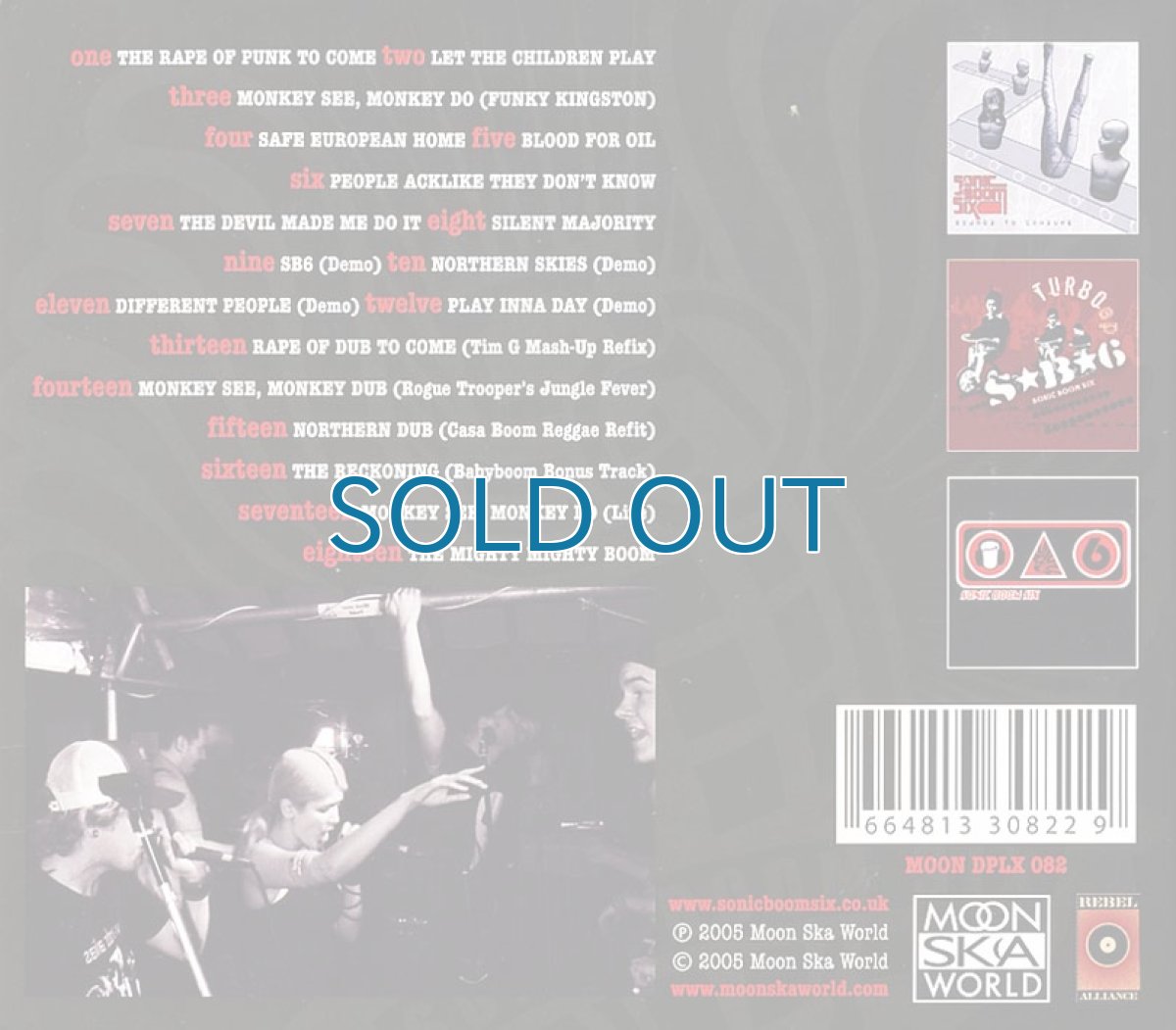 画像2: Sonic Boom Six / Sounds to Consume (2)
