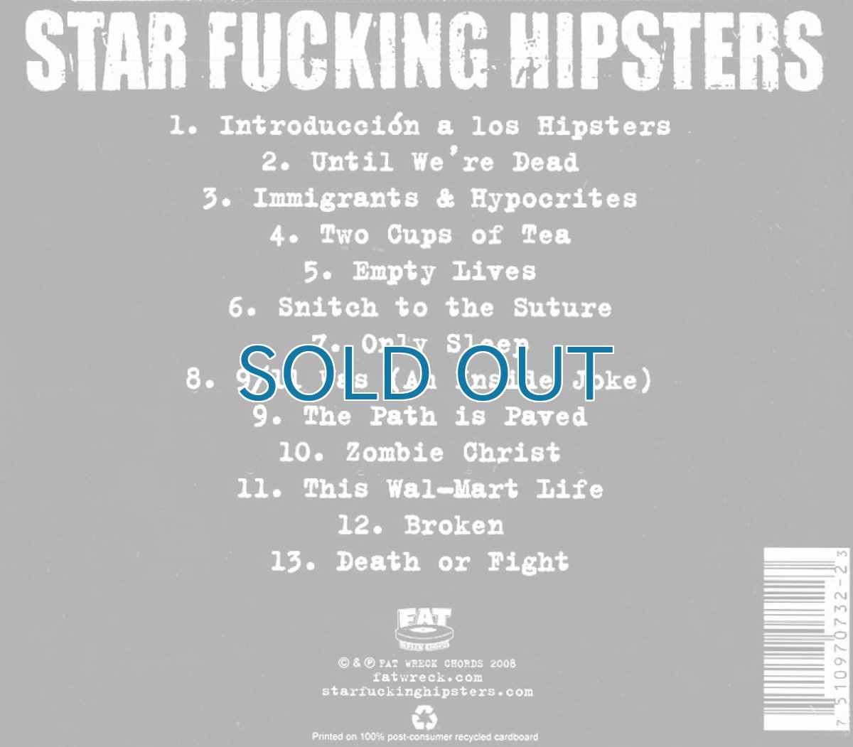 画像2: Star Fucking Hipsters / Until We're Dead (2)