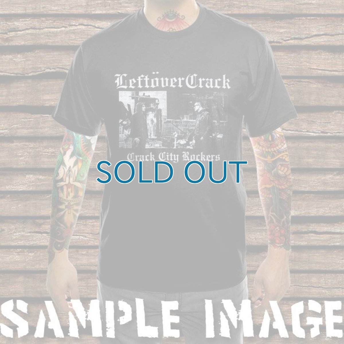 画像5: Leftöver Crack / Crack City Rockers T/S (5)