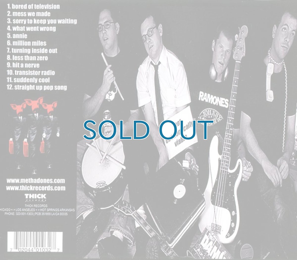 画像2: The Methadones / Not Economically Viable (2)