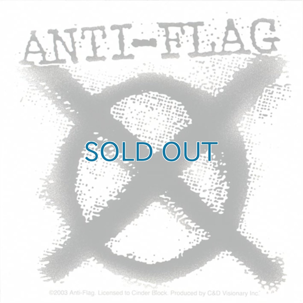 画像1: Anti-Flag / Logo ステッカー (1)