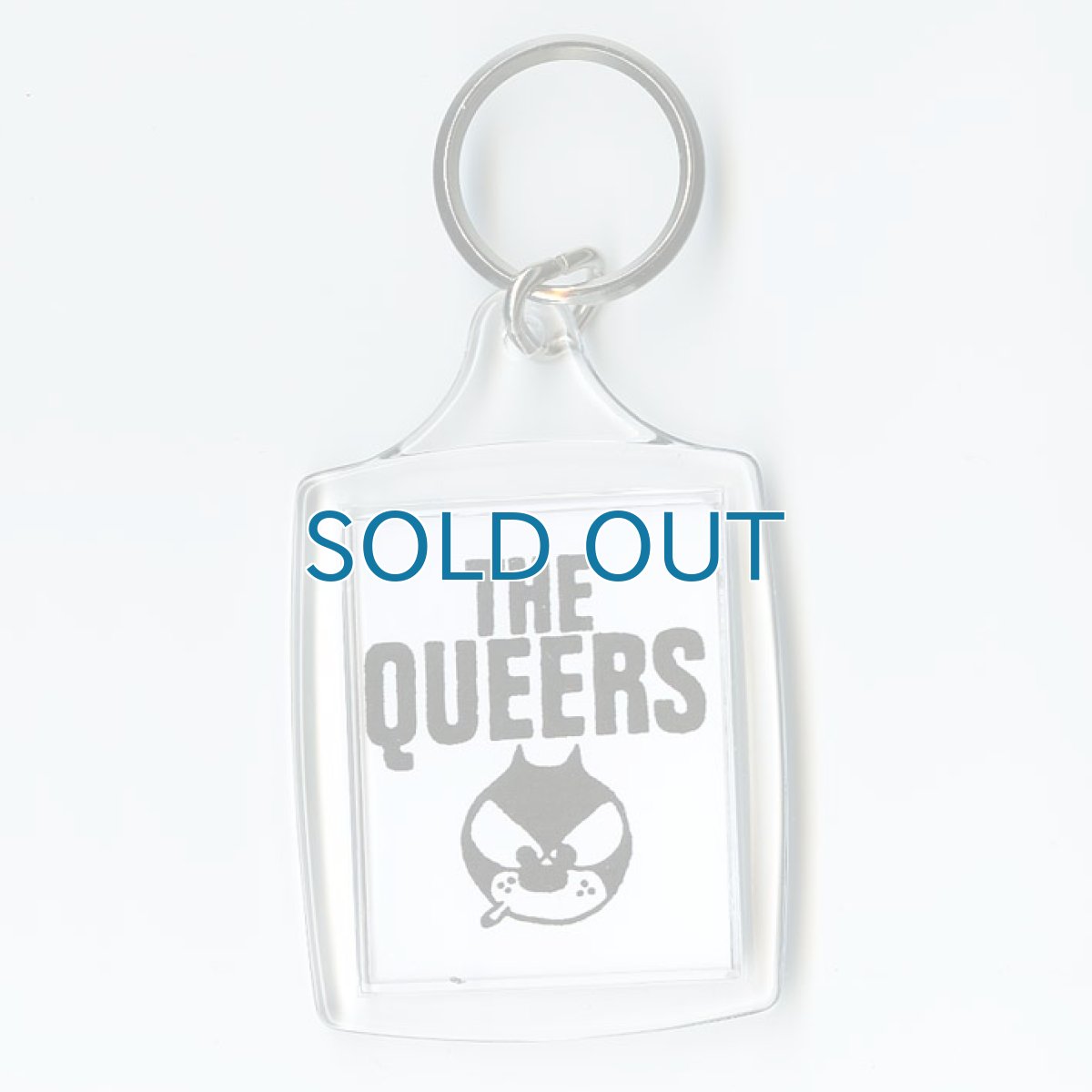 画像1: The Queers / Cat Logo キーホルダー (1)