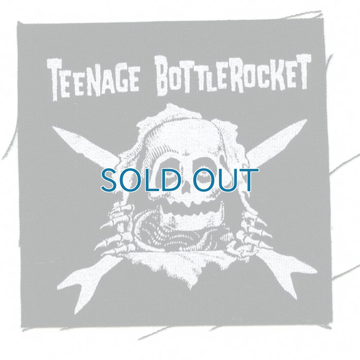 画像1: Teenage Bottlerocket / Boned Out Cloth パッチ (1)