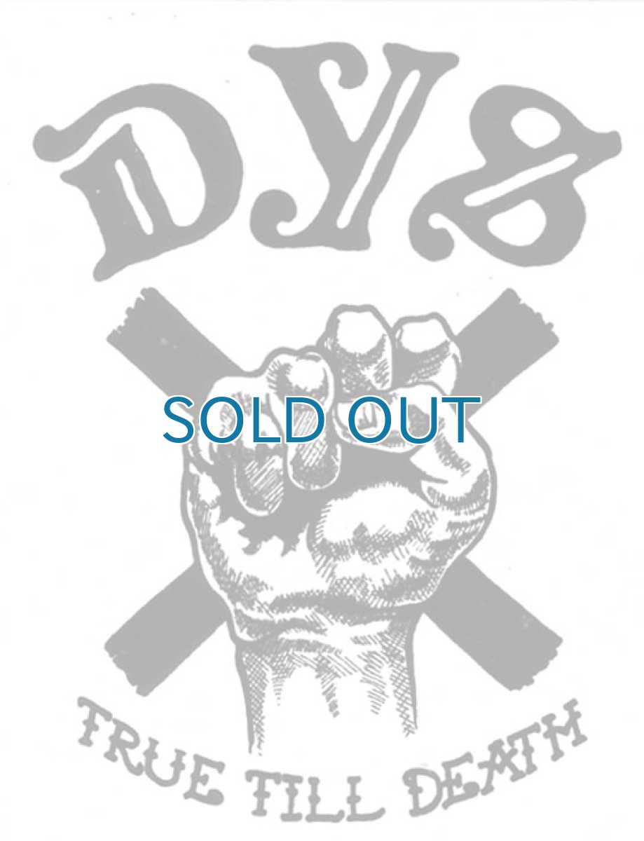 画像1: DYS / True Till Death Fist ステッカー (1)