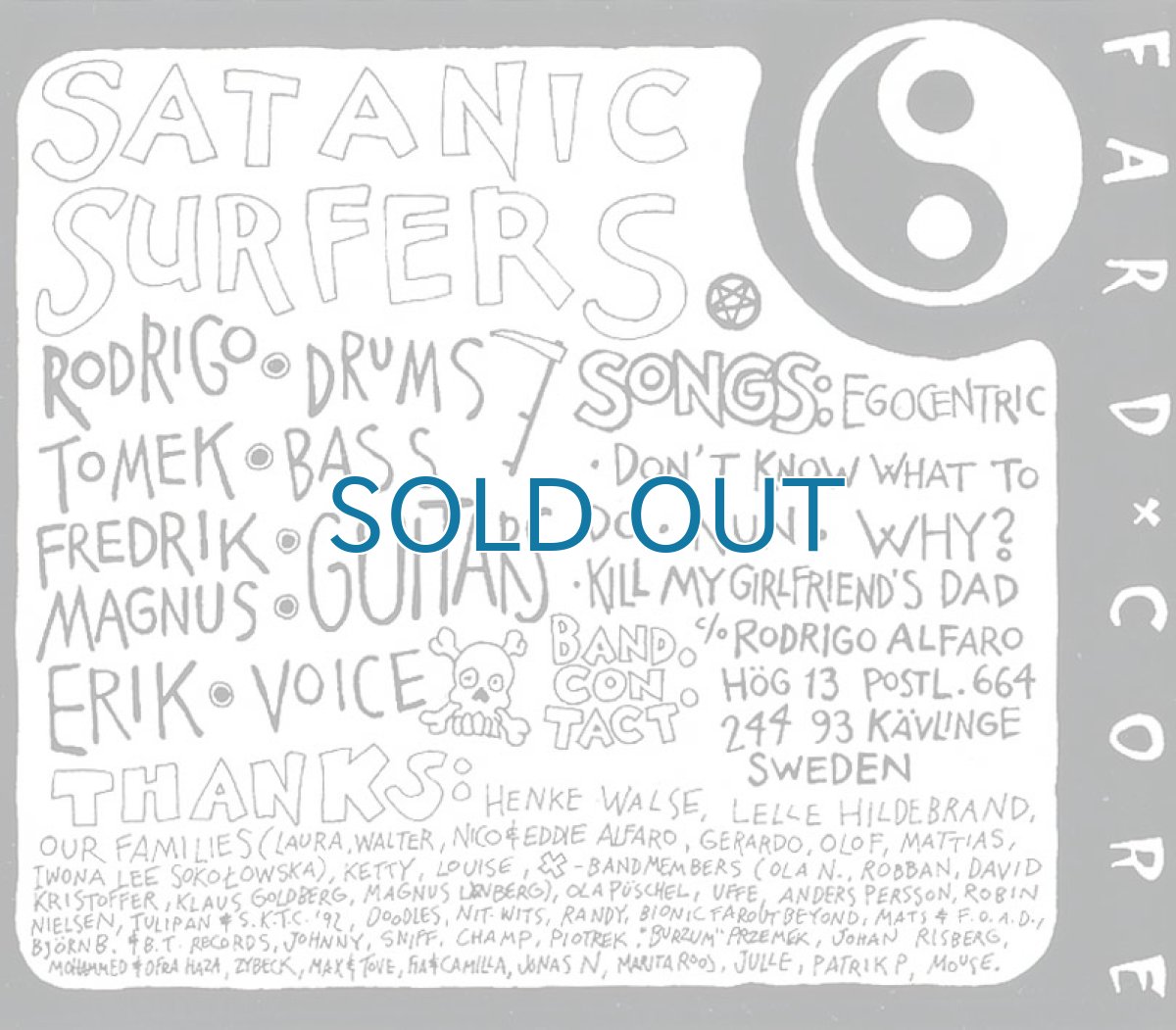 画像2: Satanic Surfers / Skate To Hell [EP]【ユーズド】 (2)