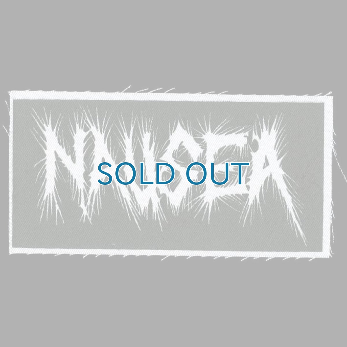 画像1: Nausea / Logo Cloth パッチ (1)