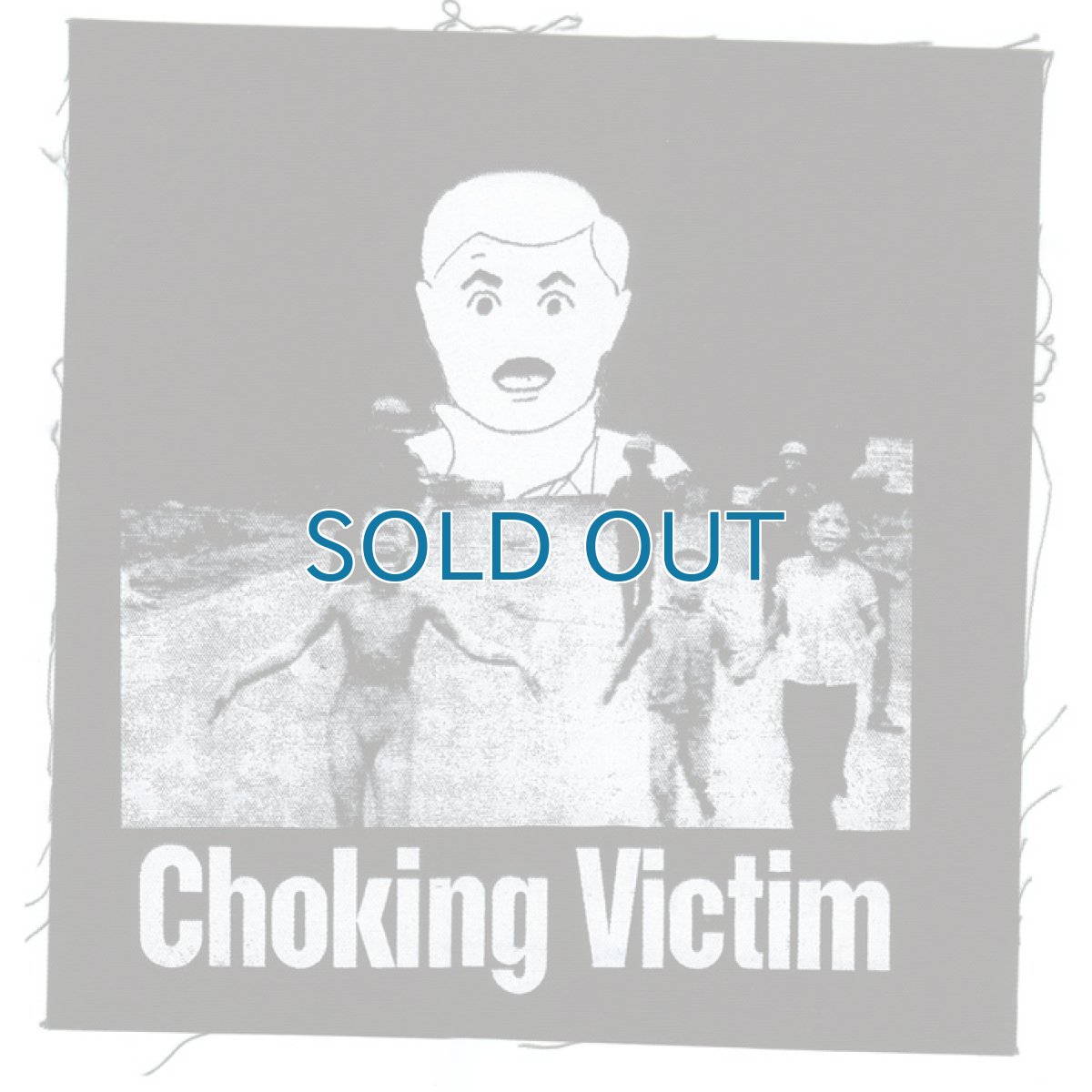 画像1: Choking Victim / Running Children バックパッチ (1)