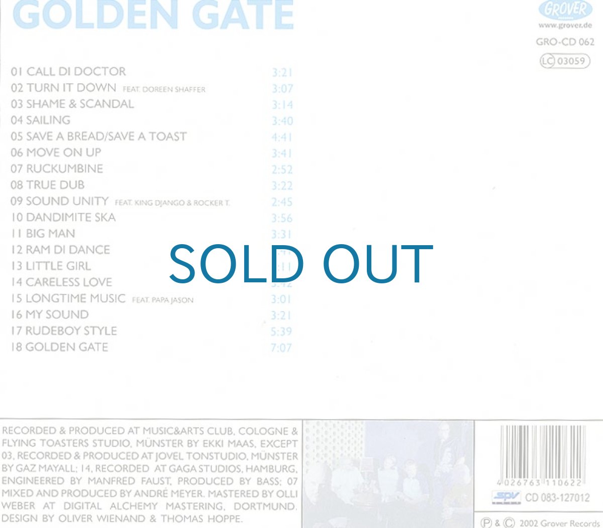 画像2: Dr. Ring-Ding & The Senior Allstars / Golden Gate (2)