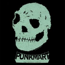 画像4: Punkmart / Skull Light Green T/S (4)