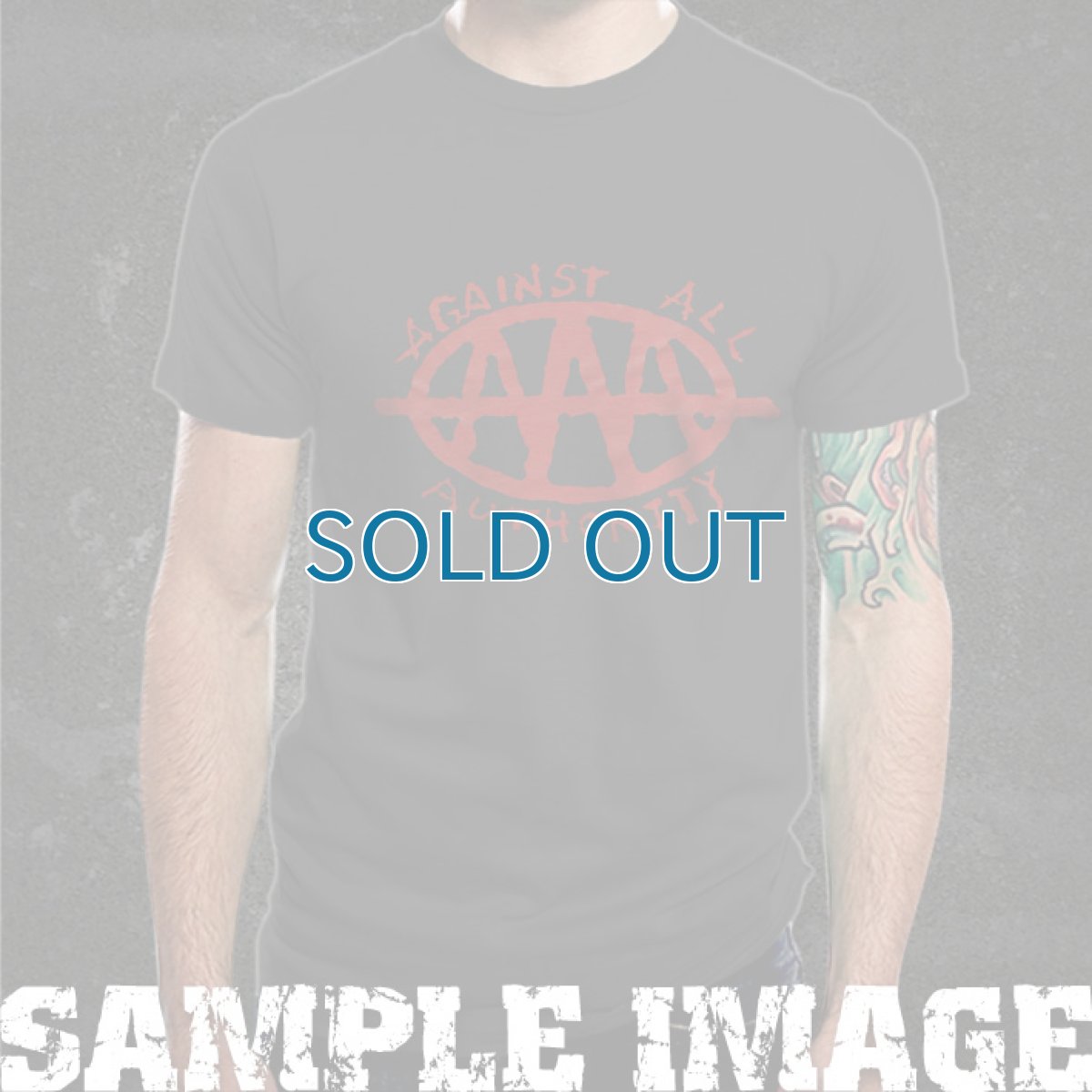 画像2: Against All Authority / AAA Logo T/S (2)