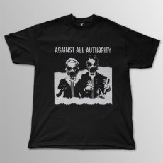 画像1: Against All Authority / Gas Mask T/S (1)