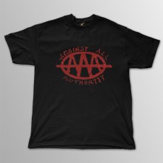 画像1: Against All Authority / AAA Logo T/S (1)