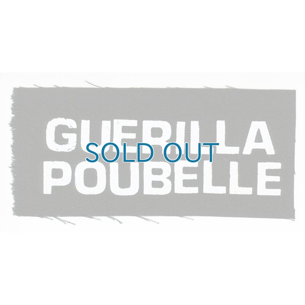 画像1: Guerilla Poubelle / Logo Patch (1)