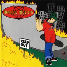 画像1: Satanic Surfers / Keep Out! [Sweden Org.EP] [CD | Burning Heart]【ユーズド】 (1)