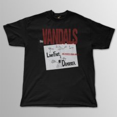 画像1: The Vandals / Live Fast Diarrhea (Black) T/S (1)
