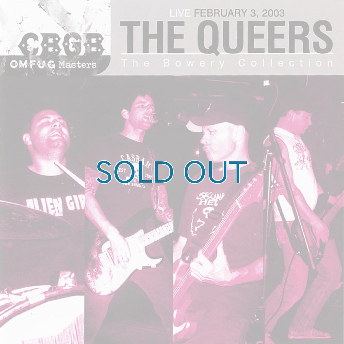 画像1: The Queers / CBGB Omfug Masters: Live 2-3-03 Bowery Collection (1)