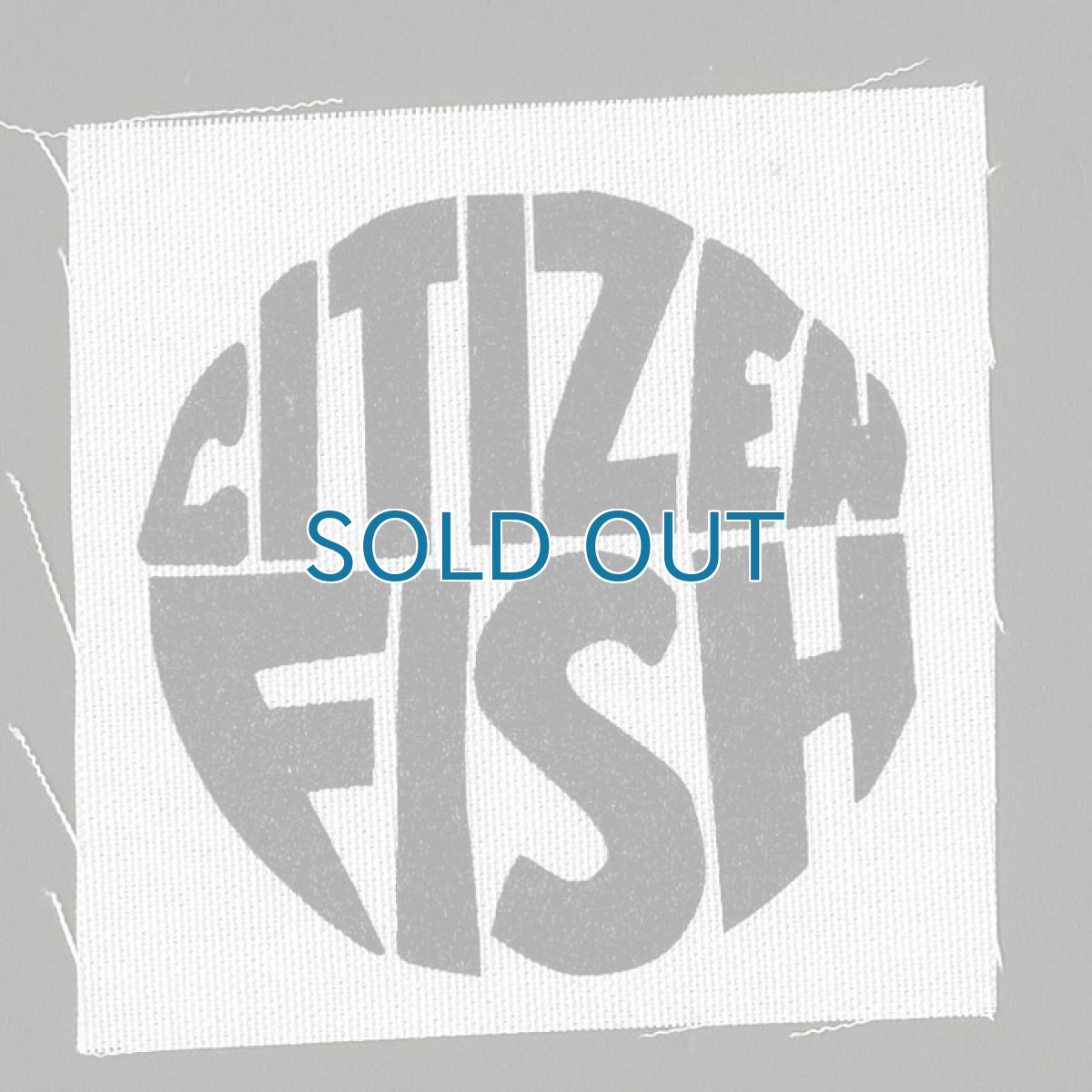 画像1: Citizen Fish / Circle Logo Cloth パッチ (1)