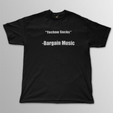 画像1: Bargain Music / Techno Guy [ブラック] T/S (1)