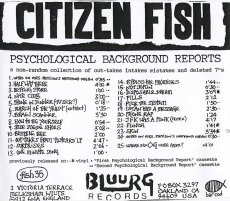 画像2: Citizen Fish / Psychological Background Report [CD-R] (2)
