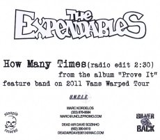 画像1: The Expendables / How Many Times [Radio Edit] [US Orig.EP] [Promo CD | U.N.C.L.E.]【ユーズド】 (1)