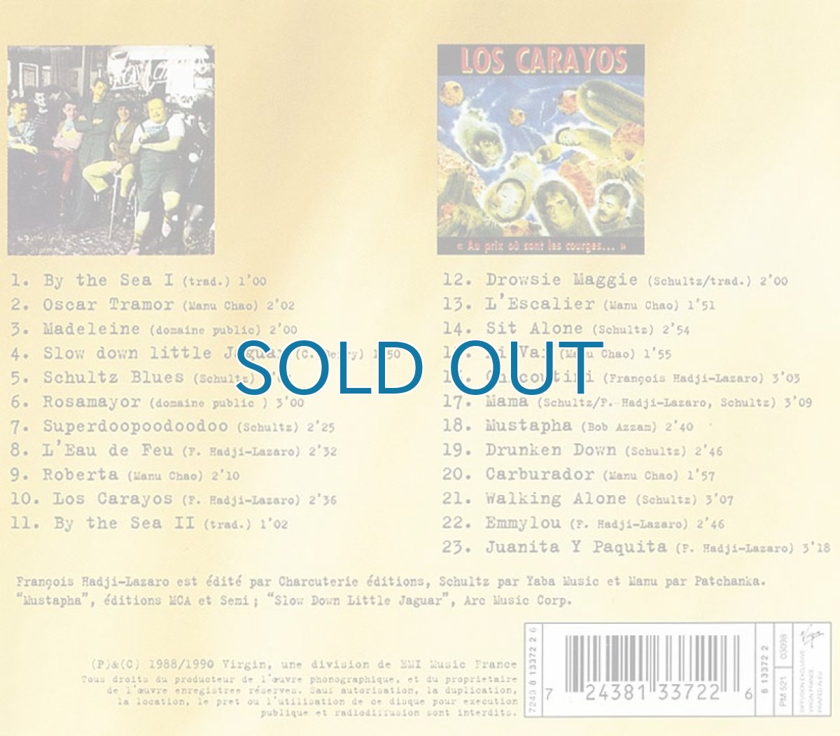 画像2: Los Carayos / Persistent Et Signent & Au Prix Où Sont Les Courges... (2)