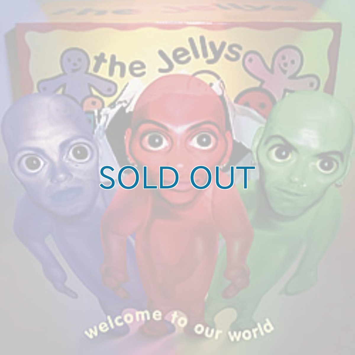 画像1: 【日本盤】The Jellys / Welcome To Our World [JP Orig.LP] [CD | Mission Impossible]【ユーズド】 (1)