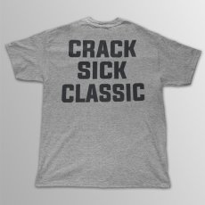 画像2: Crack Sick Classic / Lead Track [グレイ/ブラック] T/S (2)