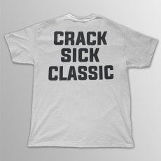 画像2: Crack Sick Classic / Lead Track [ホワイト/ブラック] T/S (2)