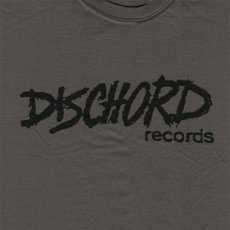 画像2: Dischord Records / Old Dichord Logo チャコール/ブラック T/S (2)