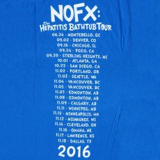 画像4: NOFX / Bathtub Tour T/S (4)