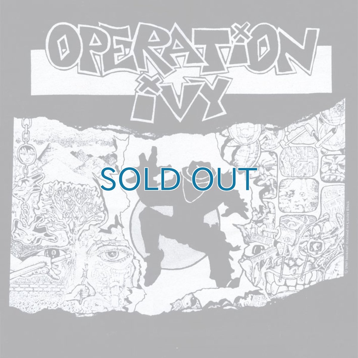 画像3: Operation Ivy / Enagy T/S [Lサイズ]【LOOKOUT Logo】 (3)
