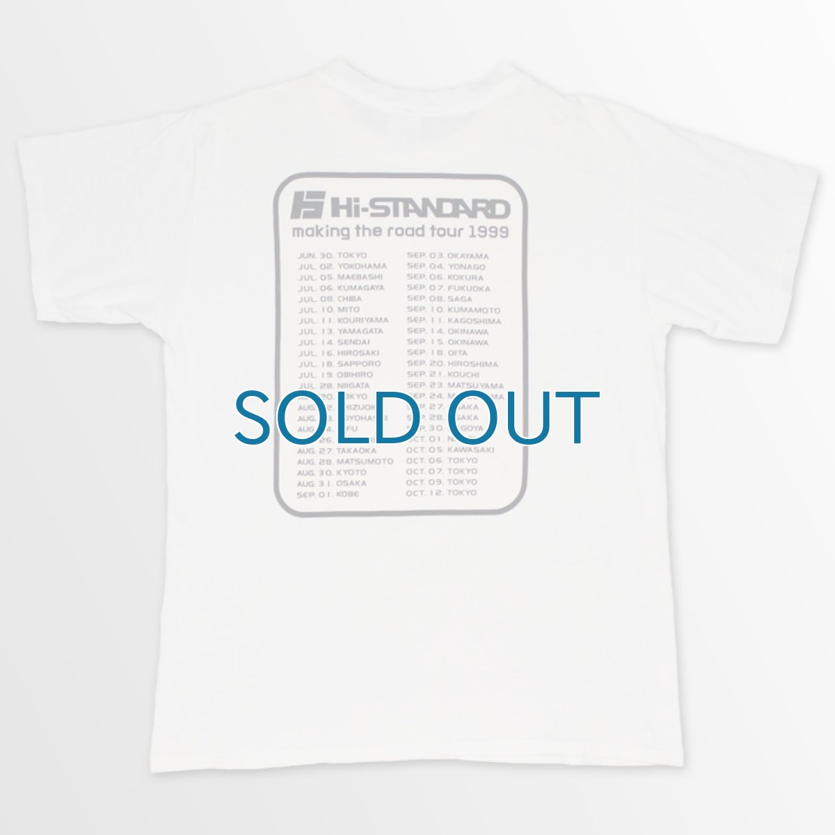 画像2: Hi-Standard / Making The Road Tour 1999 T/S【Lサイズ】【ユーズド】 (2)
