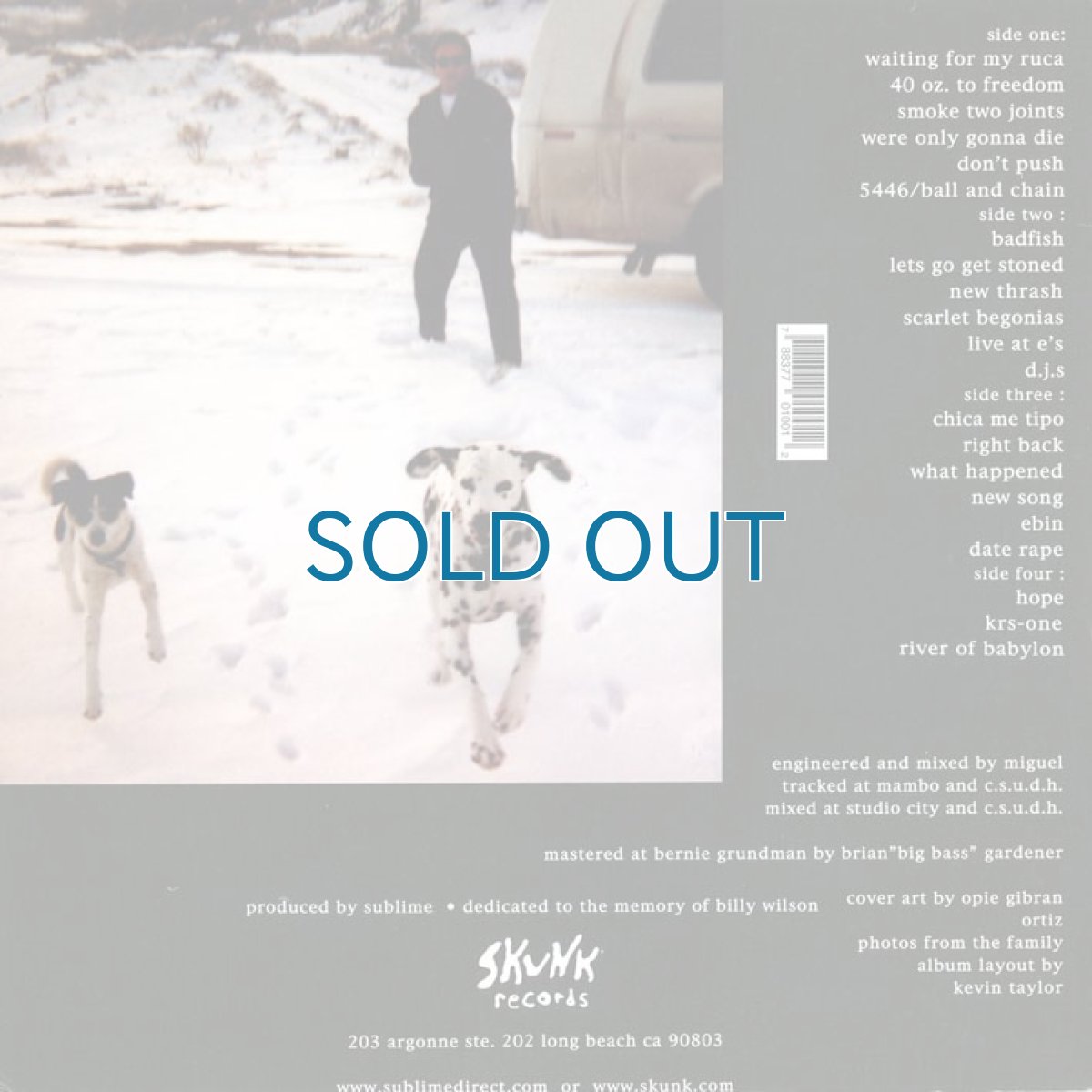 画像2: Sublime / 40oz. To Freedom【2枚組　アナログ盤】【ユーズド】 (2)