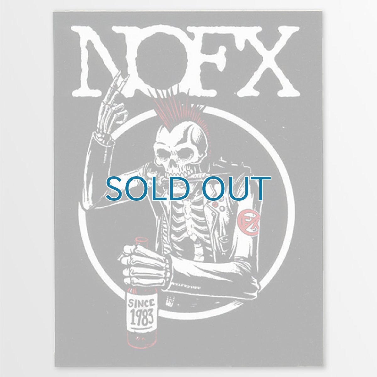 画像1: NOFX / Old Skull 2 ステッカー (1)
