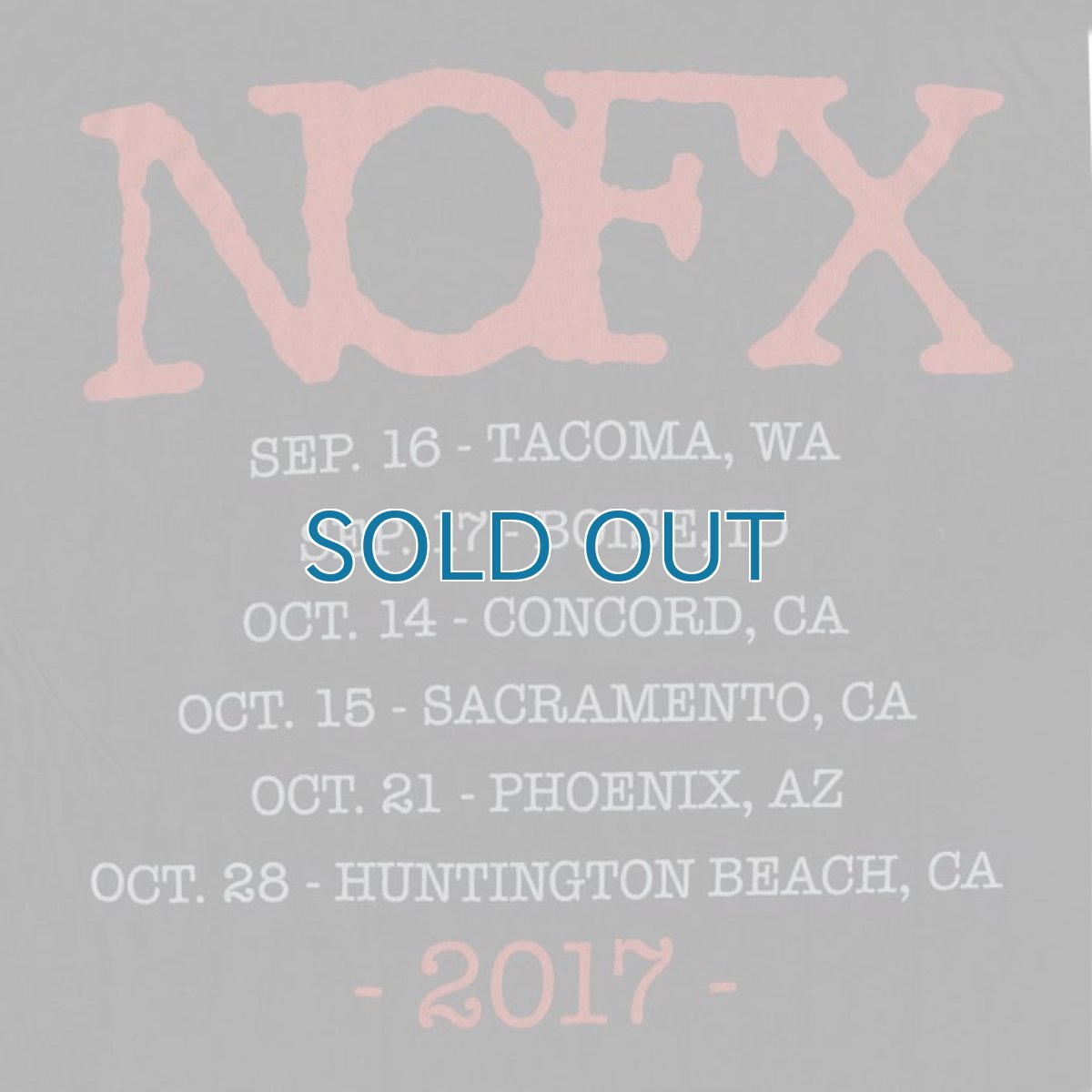 画像4: NOFX / Drunk Rat Tour T/S (4)