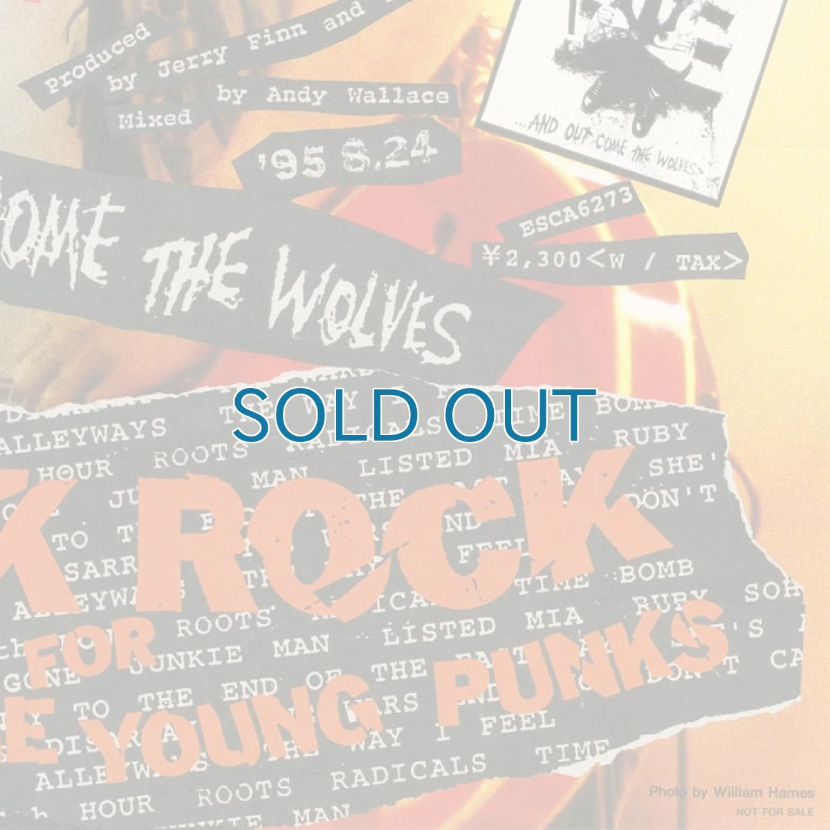 画像7: Rancid / ...And Out Come the Wolves プロモポスター (7)