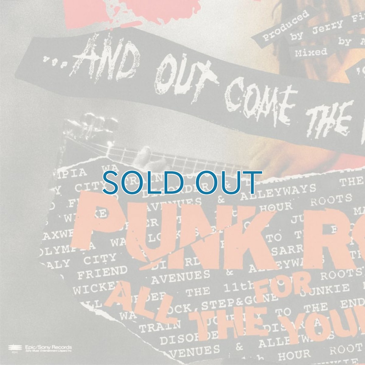 画像6: Rancid / ...And Out Come the Wolves プロモポスター (6)