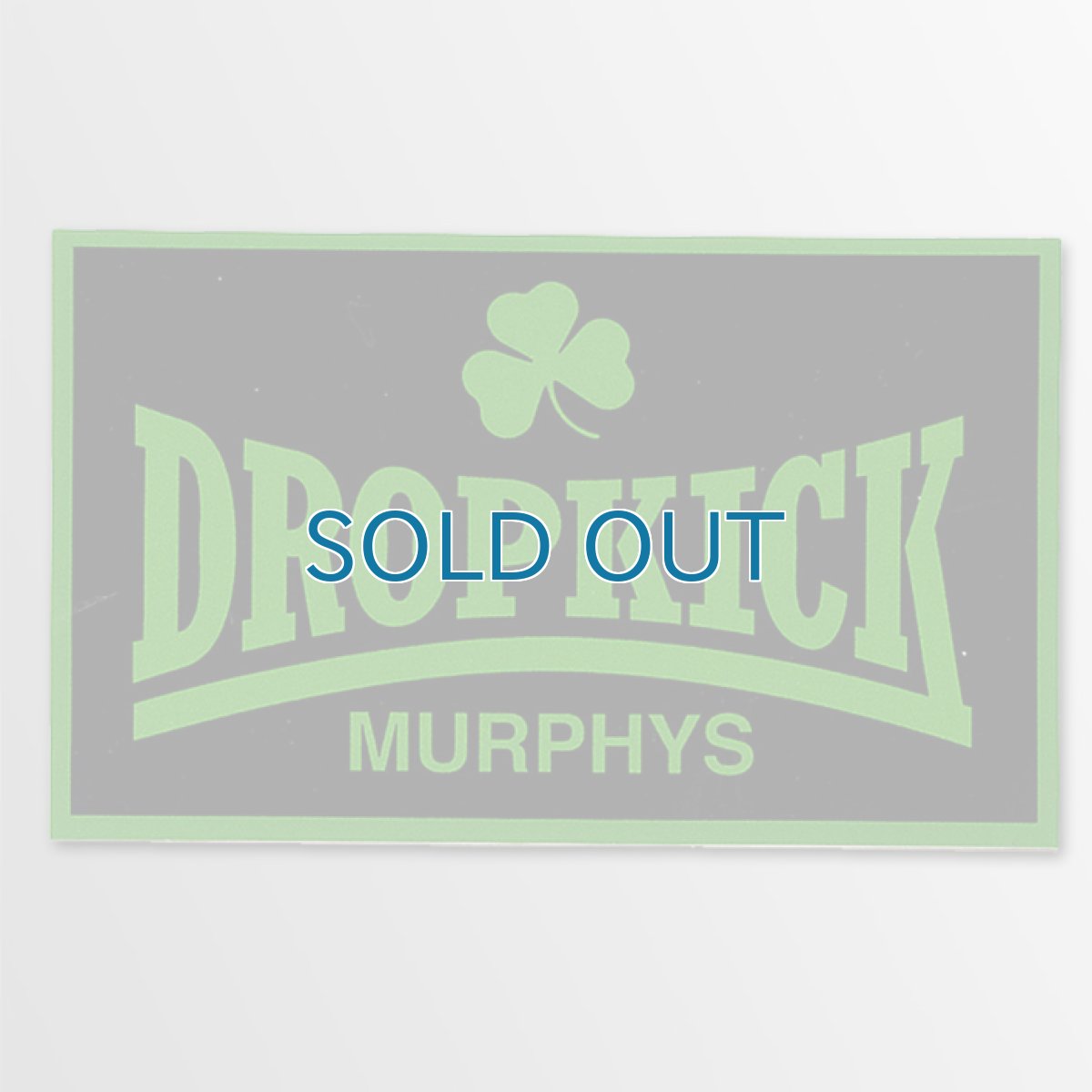 画像1: Dropkick Murphys / Shamrock Logo ステッカー (1)