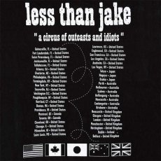 画像4: Less Than Jake / A Circus Of Outcasts And Idiots Tour T/S【Sサイズ】【ユーズド】 (4)