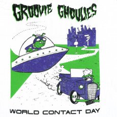 画像3: Groovie Ghouls  / World Contact Day T/S【Mサイズ】 (3)