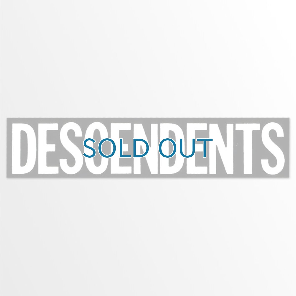 画像1: Descendents / Middle Logo Black ステッカー (1)