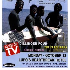 画像3: NOFX / Lupo's 2008 ポスター [w/ Dillinger Four, The Flatliners] (3)