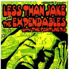 画像2: Less Than Jake /  Denver 2009 ポスター [w/ The Expednables, The Flatliners] (2)
