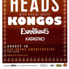 画像3: Dirty Heads / Red Rocks 2016 ポスター [w/ Kongos, The Expendables, Katastro] (3)