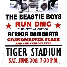 画像3: Beastie Boys /  Detroit 1987 ポスター [w/ Run DMC, Afrika Bambaataa, Grandmaster Flash and the Furious Five] (3)