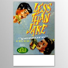 画像1: Less Than Jake / Pezz Core ポスター [Dill Records] (1)