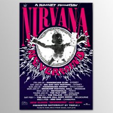 画像1: Nirvana / Australia 1992 ポスター (1)