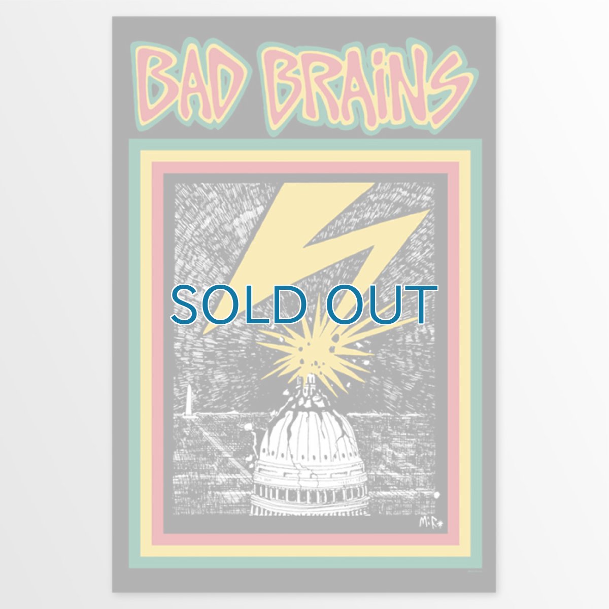 画像1: Bad Brains / Capitol (61 x 91.5) ポスター (1)