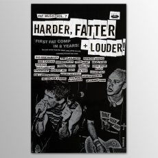 画像1: V.A. / Fat Music Vol. VII: Harder, Fatter + Louder! ポスター (1)