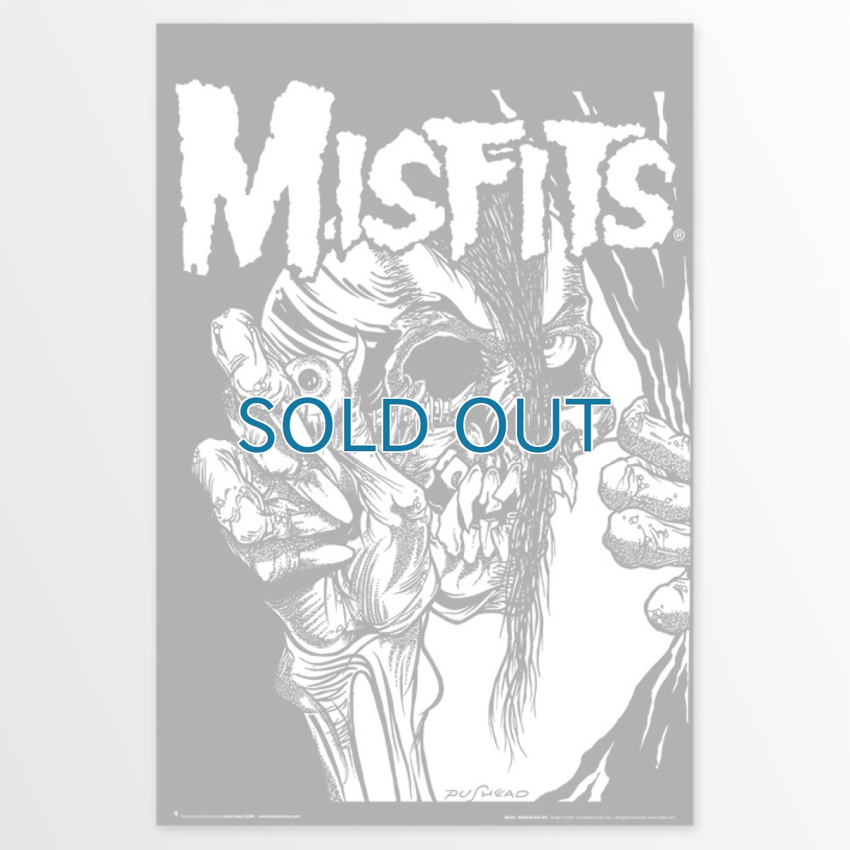 画像1: The Misfits / Pushead ポスター (1)